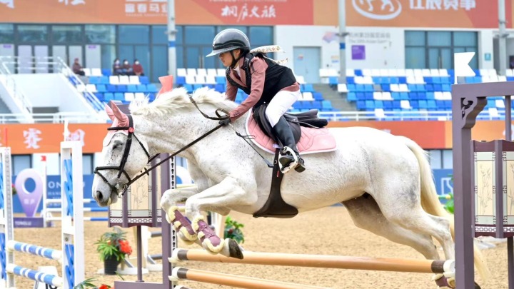말의 해, 새 출발…창싼자오 승마 리그 퉁루 대회 개막