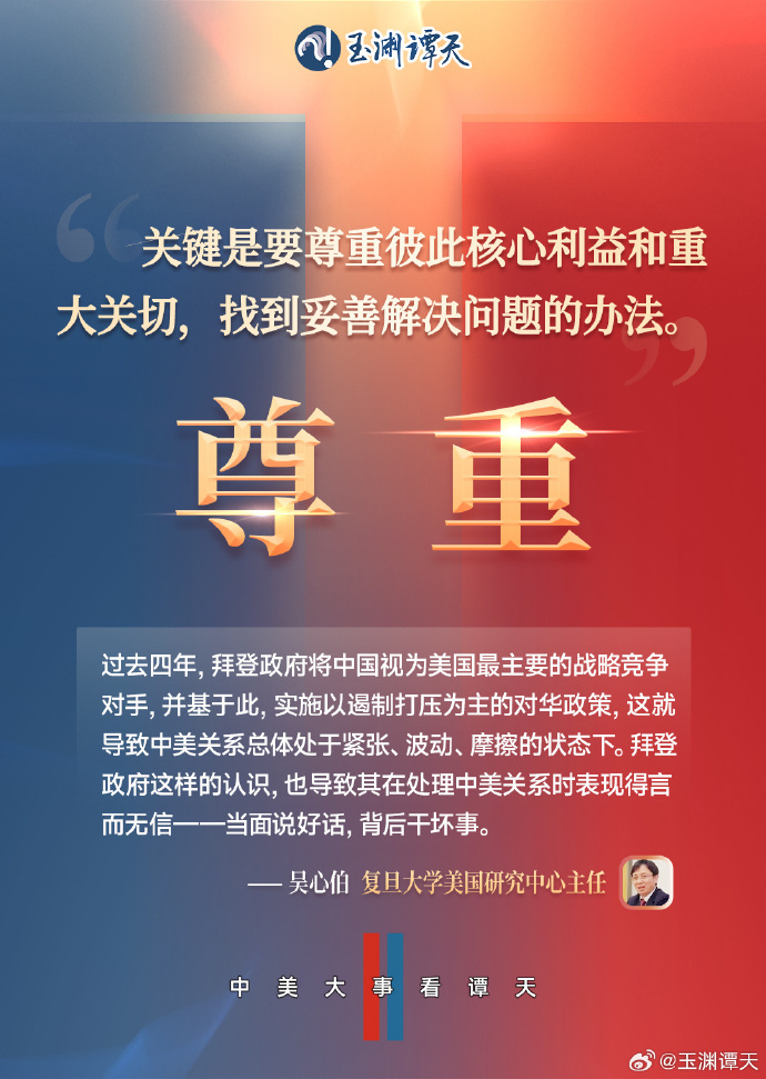 玉渊谭天丨7张图详解中美元首通话细节→