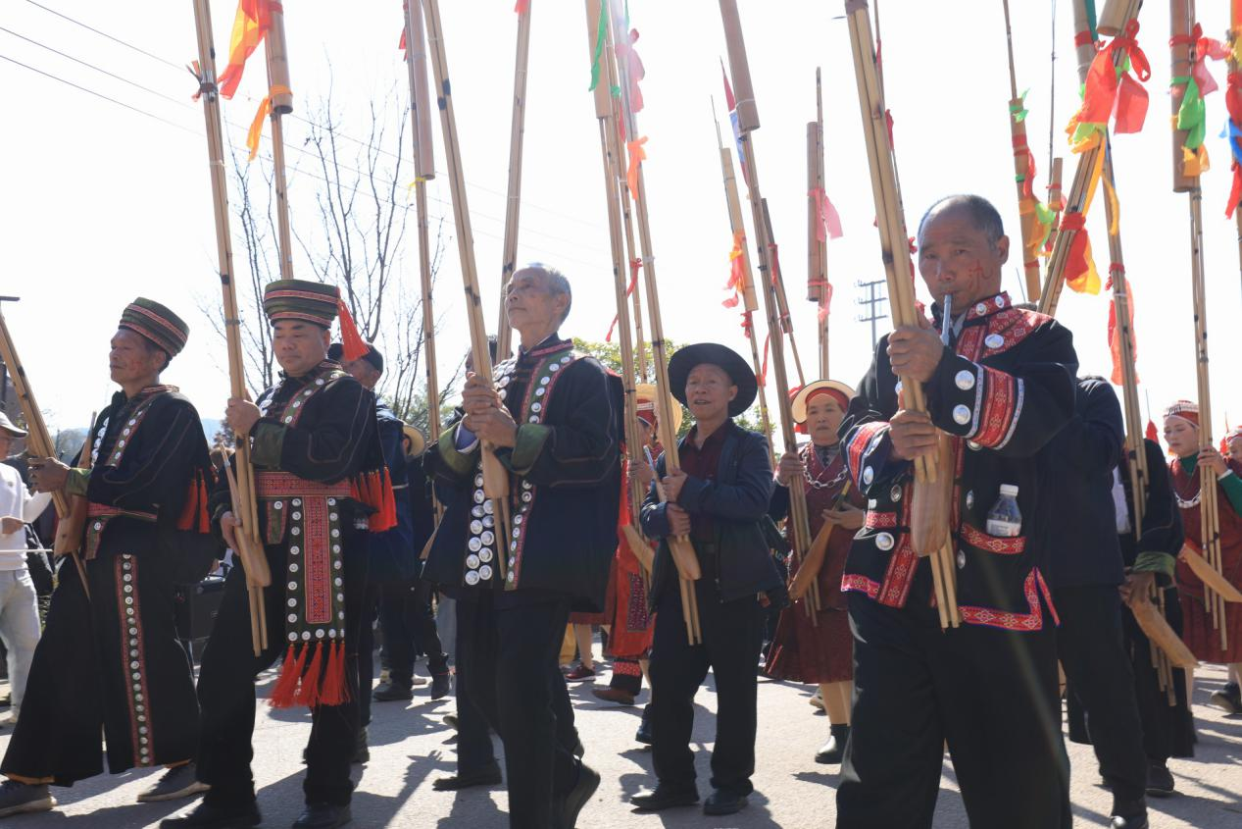Miao Compatriots in Huangping, Guizhou Celebrate the “September 27” Lusheng Festival_fororder_图片6
