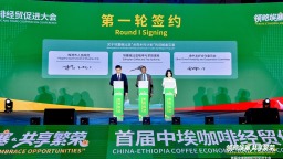 首届中埃咖啡经贸促进大会在株洲举行