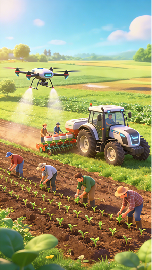 从“会”种田到“慧”种田！春耕春管成“科技主场”