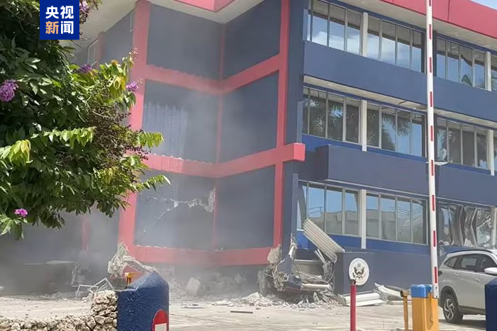 瓦努阿图群岛发生强震 首都部分建筑遭破坏