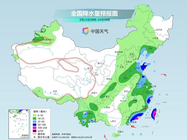 超强台风“桦加沙”靠近 华西至黄淮降雨仍将持续