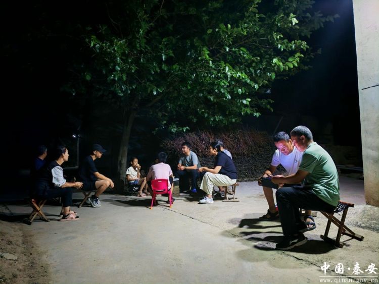 天水秦安：游子反哺添光彩 树庄夜亮幸福路