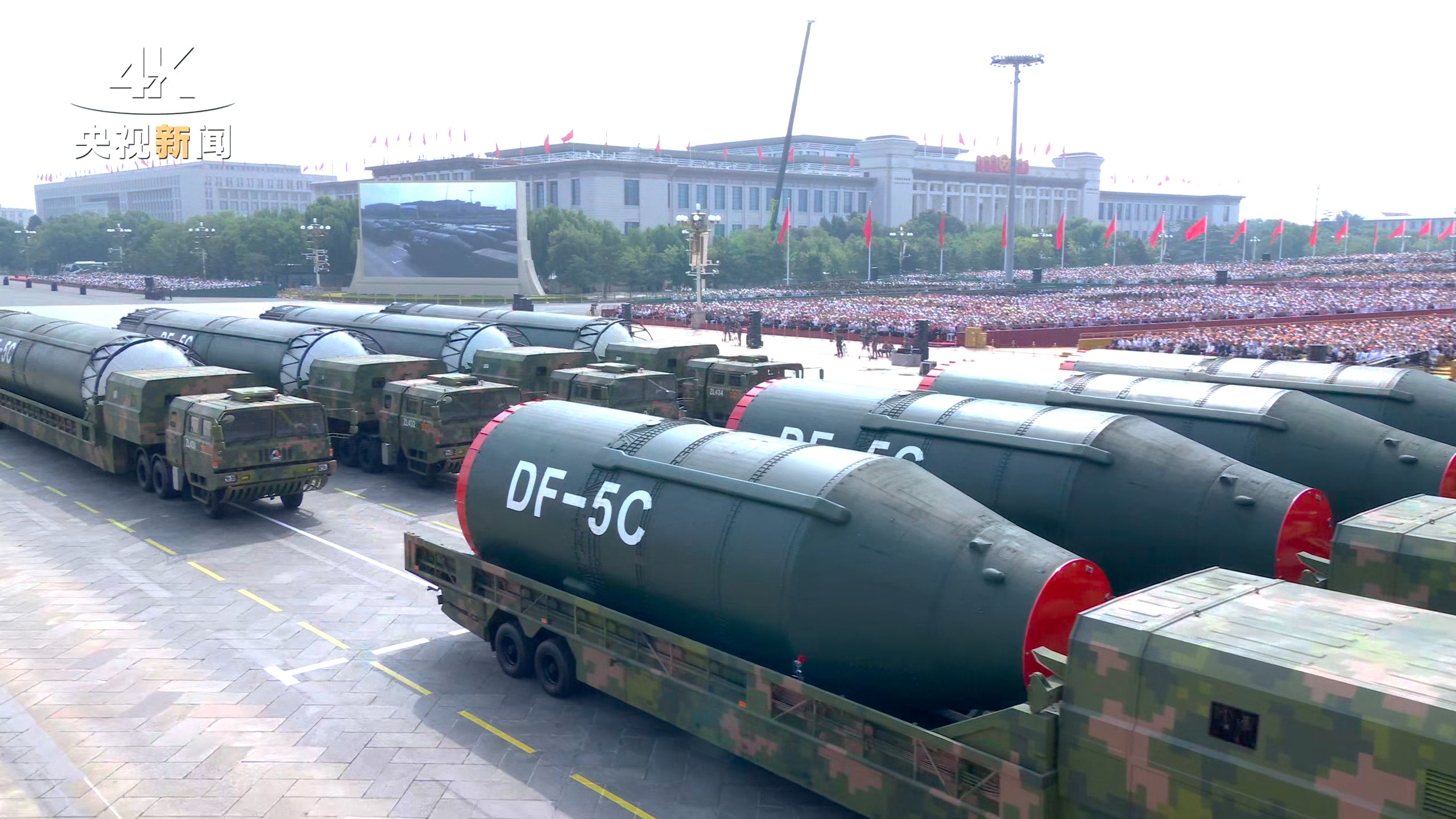 4K看阅兵丨钢铁洪流来了！多款国之重器集中受阅