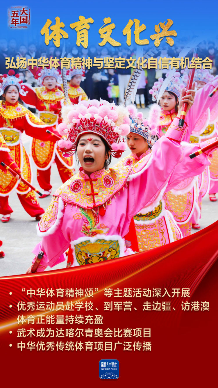 大国五年｜体育强，国运兴！