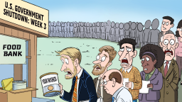 【Editorial Cartoon】 “New Paychecks”