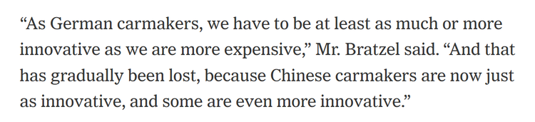 全球媒体聚焦｜“德国汽车制造商在中国高端市场正输给他的中国竞争对手”