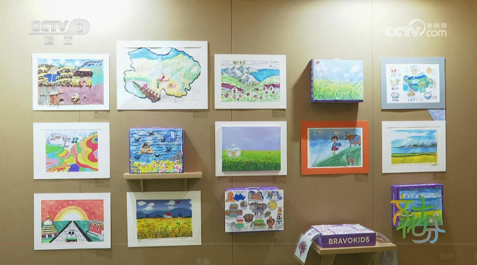 “与美童行”儿童艺术展在青海海东开展