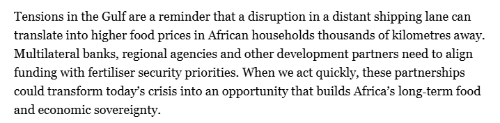 全球媒体聚焦 | 卡塔尔媒体：霍尔木兹海峡持续封锁让非洲陷入“断肥”危机_fororder_04