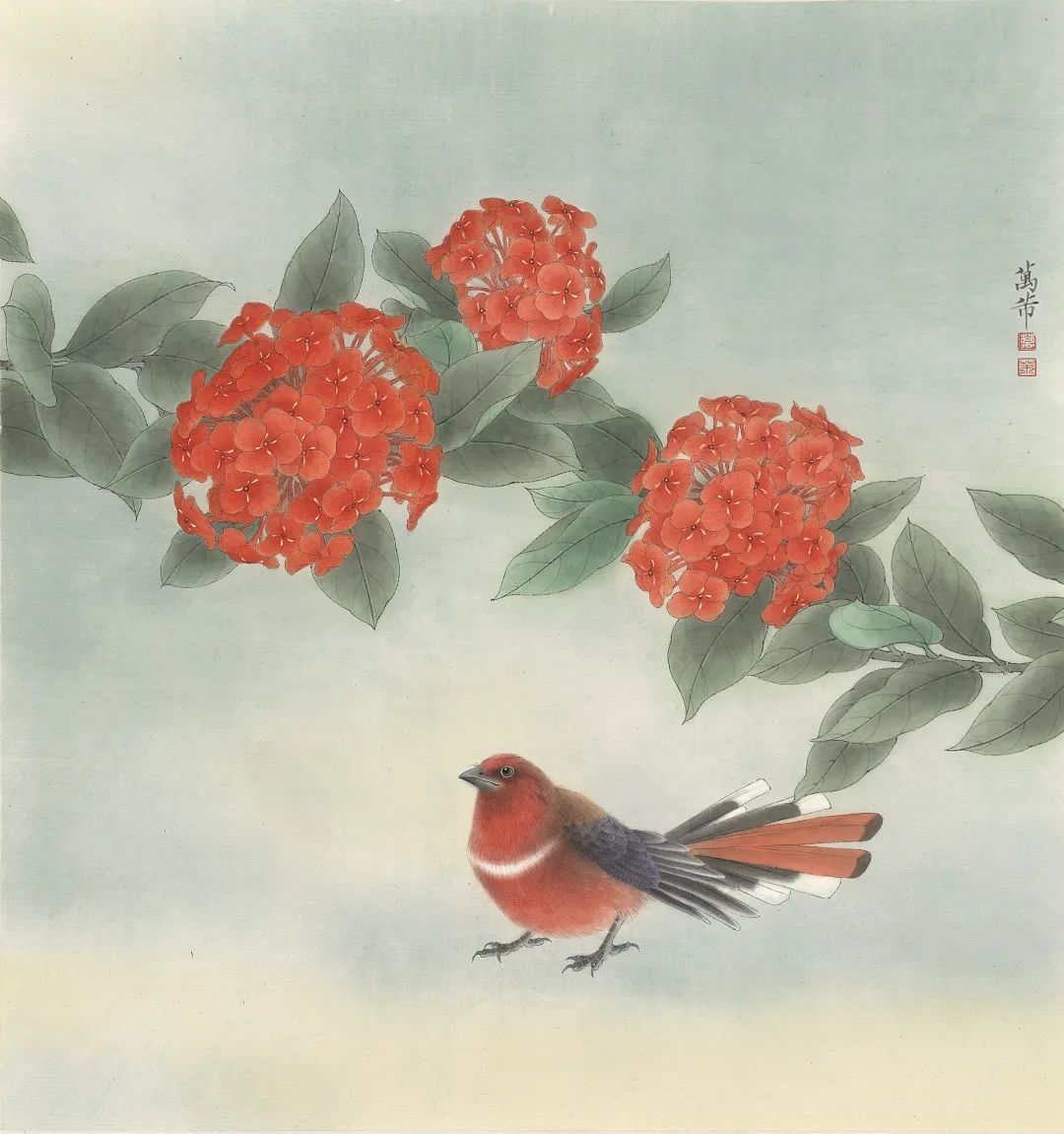 萬芾“花鳥世界”中的二十四節(jié)氣：小暑
