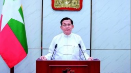 敏昂莱在缅甸联邦议会选举中赢得过半选票 将当选总统