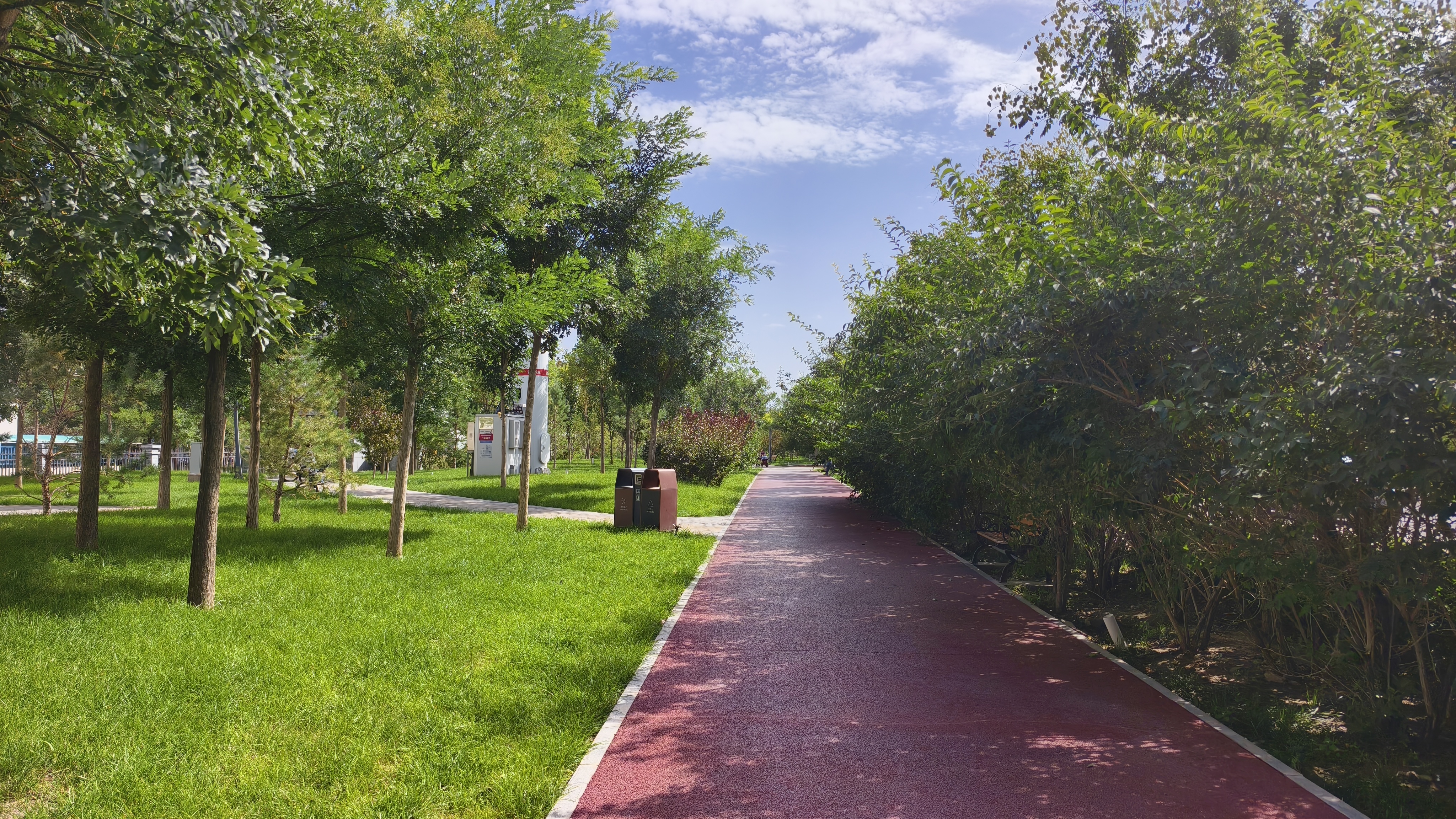 金昌金川区：南京路带状公园建成投用 城市绿廊串起民生幸福_fororder_2