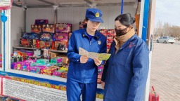 甘肃张掖：多部门联合持续开展烟花爆竹安全检查