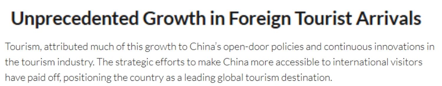 全球媒体聚焦 | 美国媒体：中国为何成为世界顶级旅游目的地？_fororder_bb
