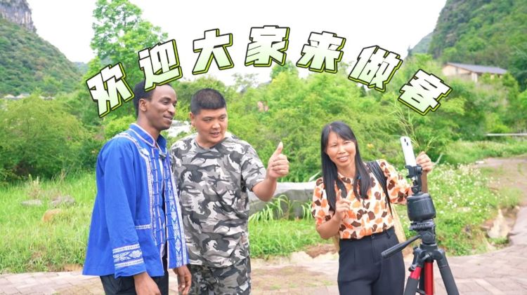 非洲小哥在楼纳村当“村民”丨老外村游记
