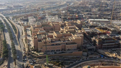 Construction of King Salman Knowledge District in Saudi Arabia Progresses Rapidly