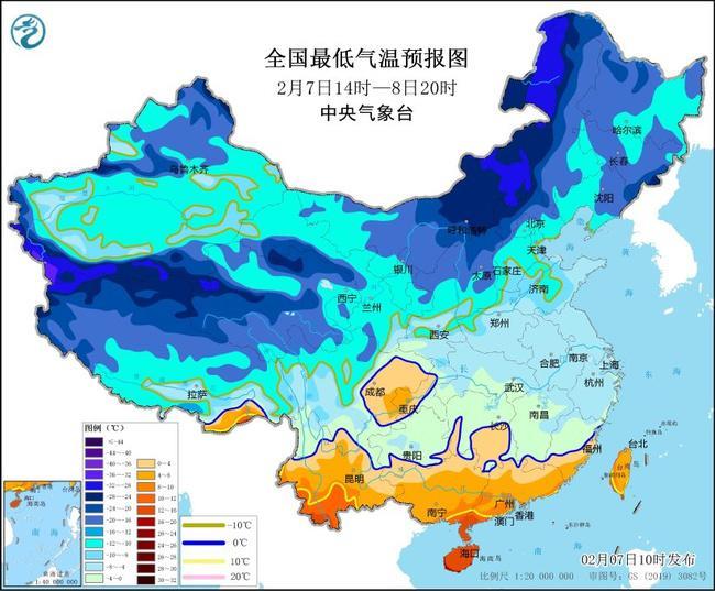 寒潮影响持续 江西发布大风蓝色预警信号