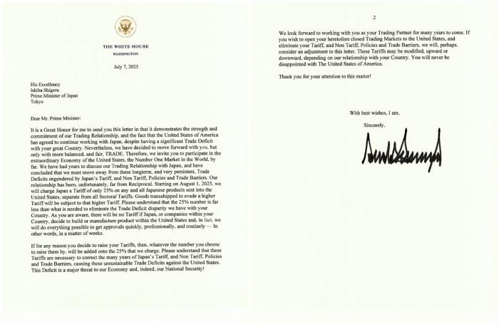 美国“群发”关税通知，施压换不来平等与信任