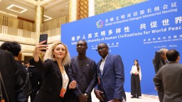 多国政要：中国主动搭建文明对话桥梁 促进世界和平发展与共同繁荣_fororder_中国日报图