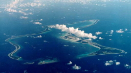 美媒称伊朗向印度洋中部的美军基地发射导弹_fororder_迪戈加西亚岛（资料图）