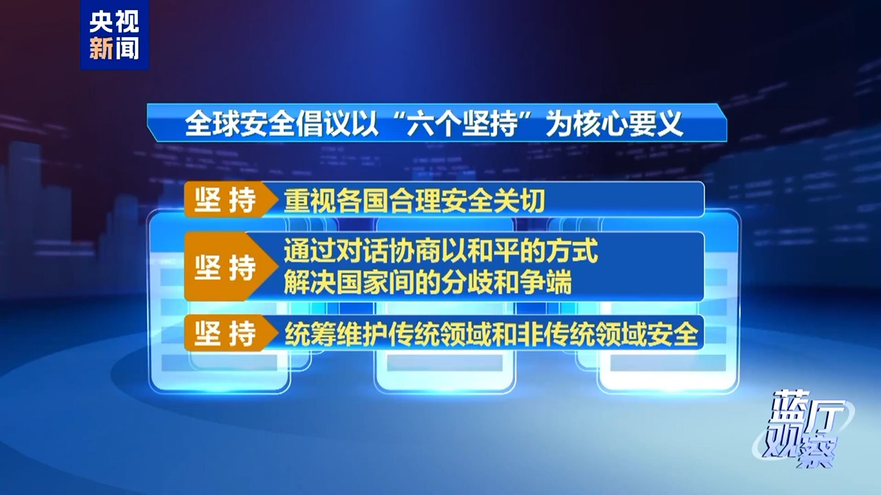 蓝厅观察丨全球安全倡议三周年 中国携手各方团结应对挑战