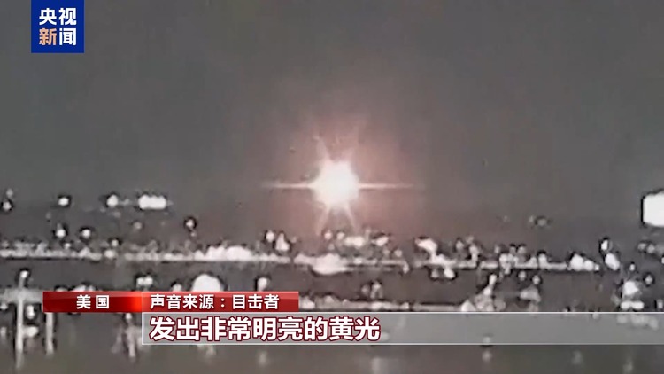 美两机相撞事故目击者:客机突然倾斜 底部火花四溅