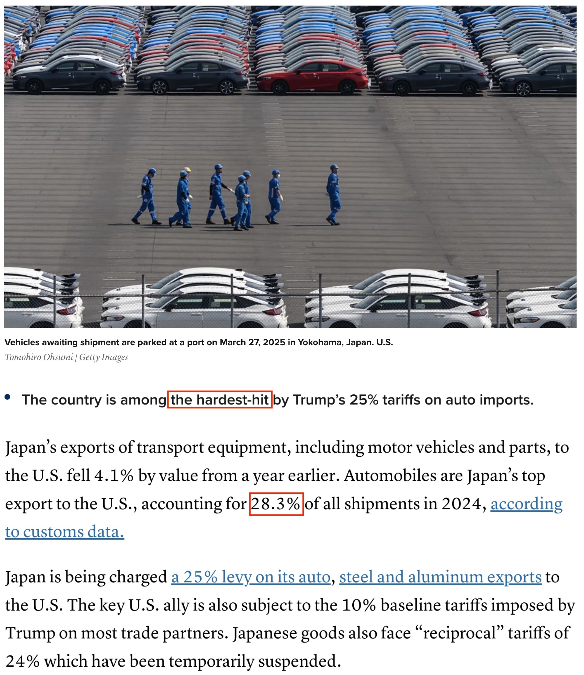 深观察丨“在关税问题上，日本不应害怕激怒美国”