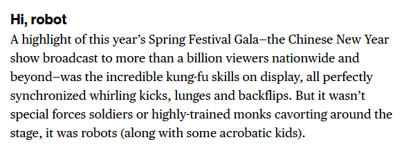 全球媒体聚焦 | 美媒：中国人形机器人主导地位打开国际交易新空间_fororder_2