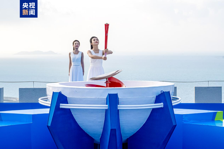 第六届亚洲沙滩运动会火炬传递今日举行 74名火炬手传递友谊