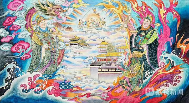 何以中国 | 阆中门神画：以门为纸绘神韵，千年传承新阆潮