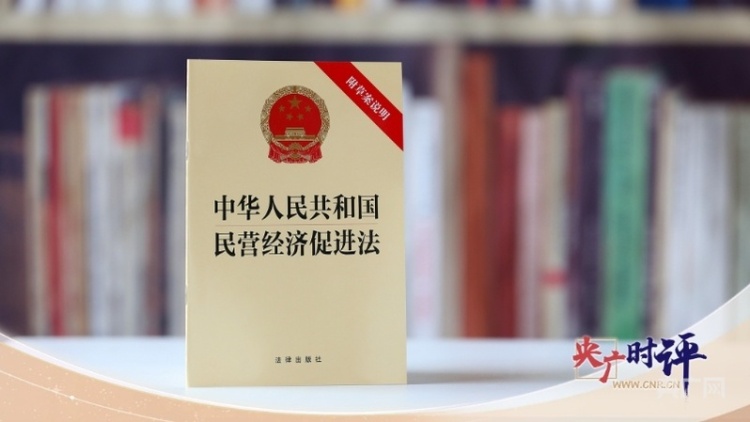 【央广时评】为民营经济持续健康高质量发展赋能