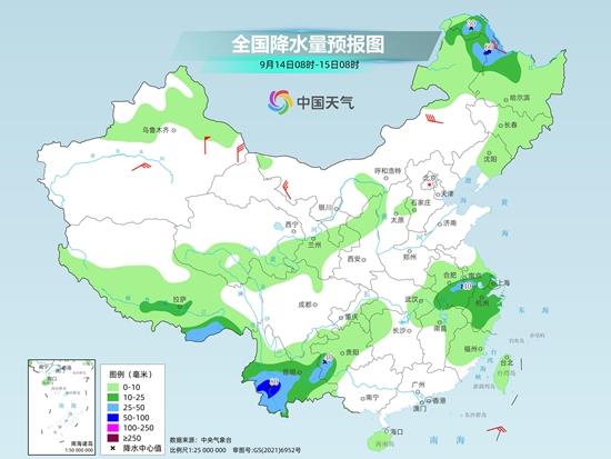 江苏重庆云南等地需防范暴雨 北方多地秋意渐浓 全国天气速览