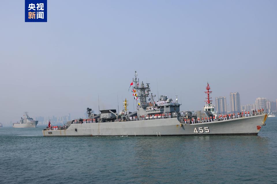 中泰海军联合训练将举行 泰方联训兵力抵达湛江