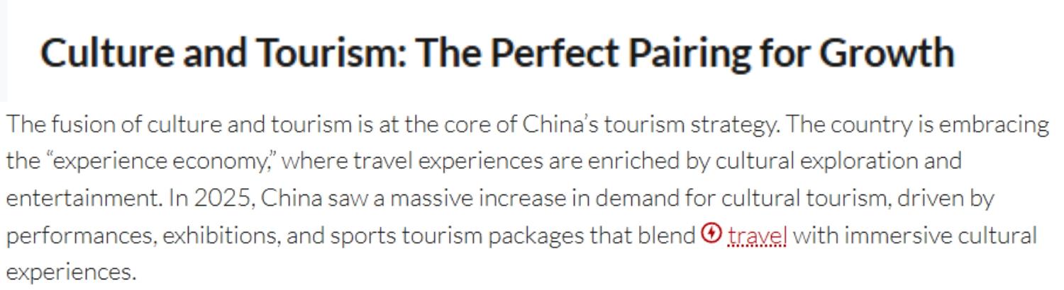 全球媒体聚焦 | 美国媒体：中国为何成为世界顶级旅游目的地？_fororder_dd