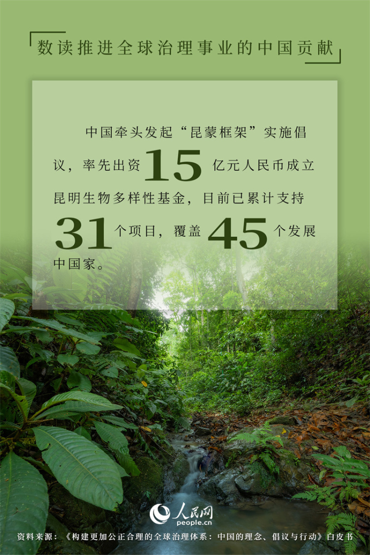 海报：数读推进全球治理事业的中国贡献