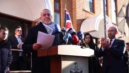 巴勒斯坦国驻英国大使馆正式开馆_fororder_4c5985c8bfb9442d8ff6b3470370f451