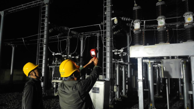 Night Inspections Enhance Power Grid Security in Nanyang, Henan