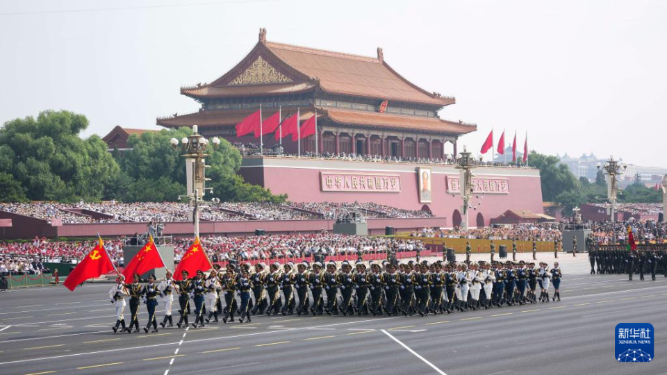 纪念抗战胜利80周年丨纪念中国人民抗日战争暨世界反法西斯战争胜利80周年大会在京举行（四）