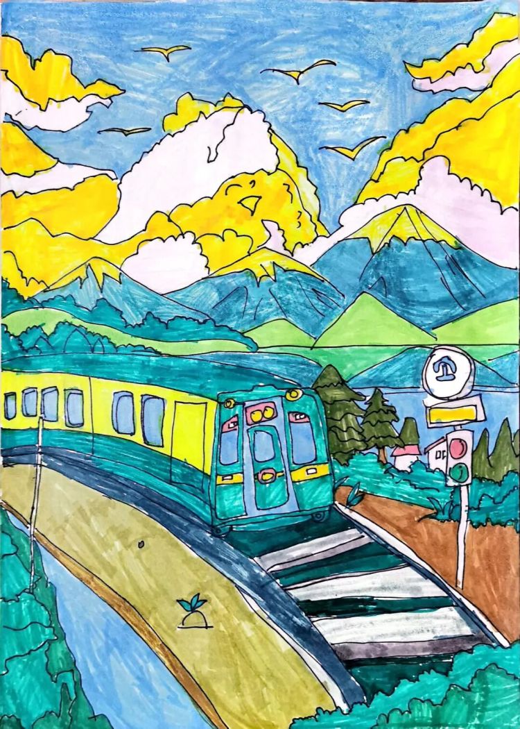 我的铁路风景丨火车与光阴