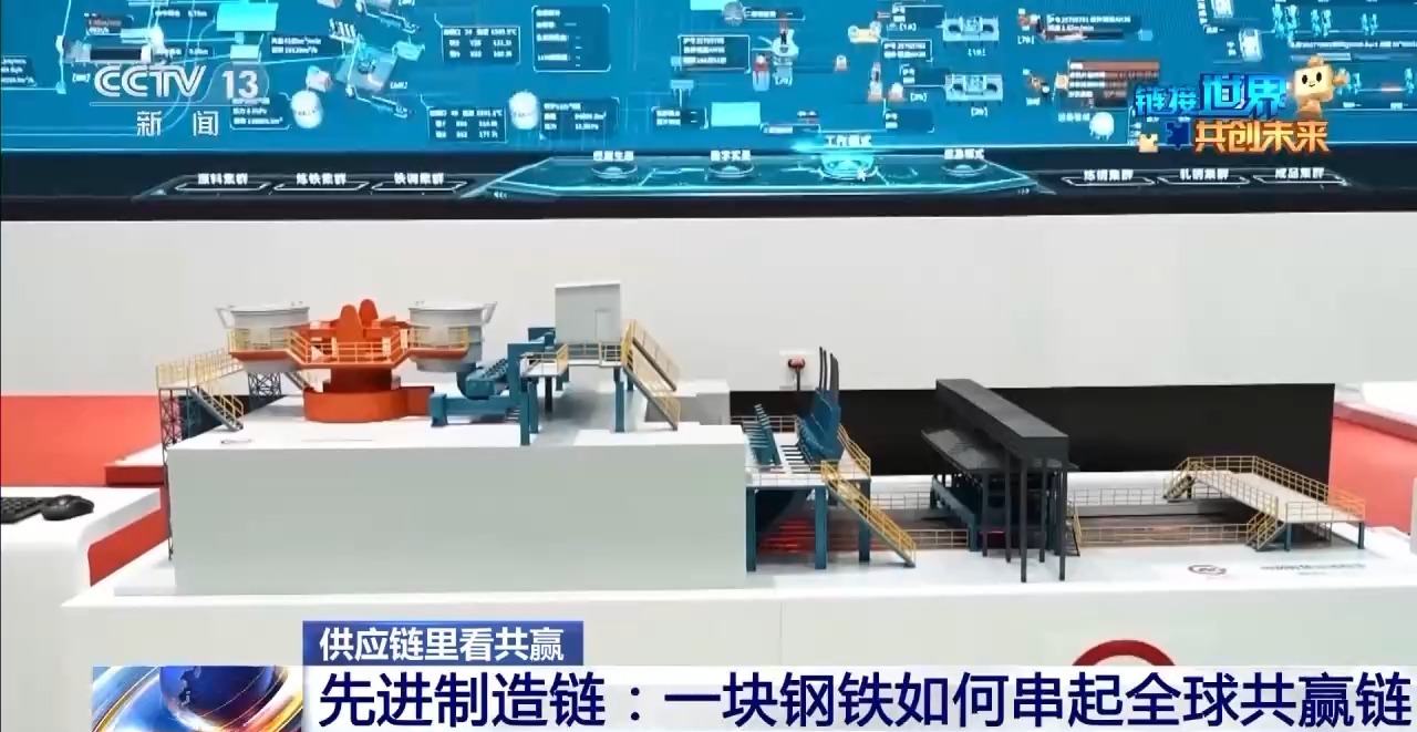供应链里看共赢丨从滚烫炉火到云端算法 一块钢铁如何串起全球“共赢链”？