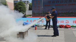 湖南衡阳县“硬核”演练展实力  多元宣传筑“防线”