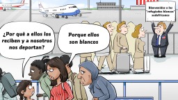 【Caricatura editorial】Privilegio basado en la piel