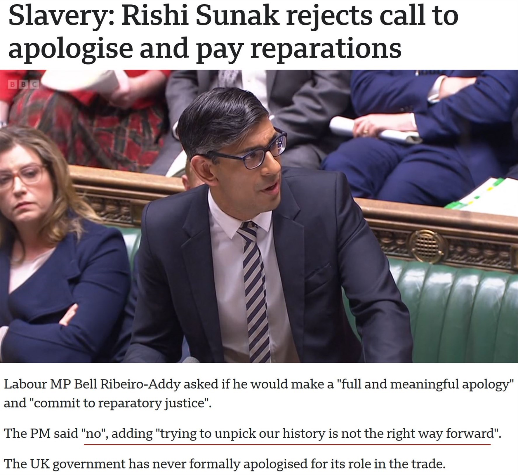 英国拒谈奴隶贸易历史问题的背后