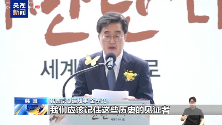 世界“慰安妇”纪念日 韩国多地举行活动表达纪念和哀思