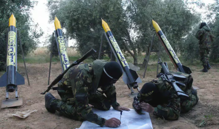 以军监测到一次从加沙城地区向以色列方向发射火箭弹的活动