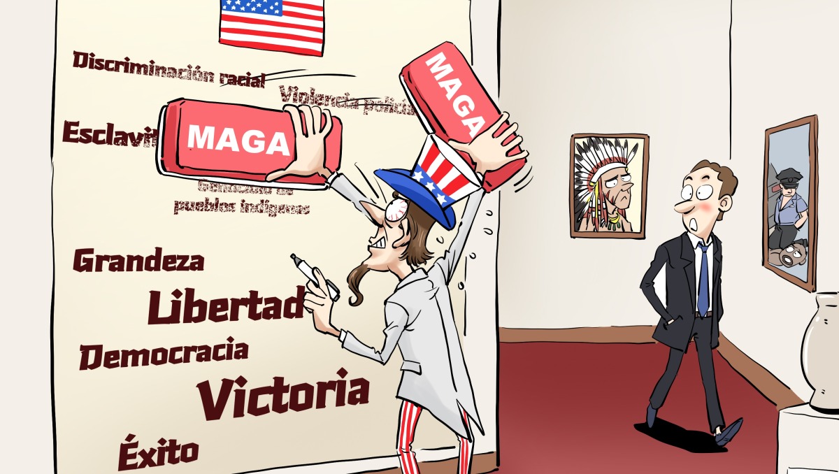 【Caricatura editorial】En su historia “no tiene manchas negras”