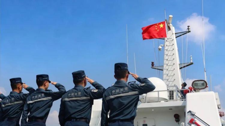 视频丨万里海疆同升一面旗 共祝祖国好！