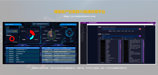 湖南发布全国首个产业集群AI供需平台_fororder_1