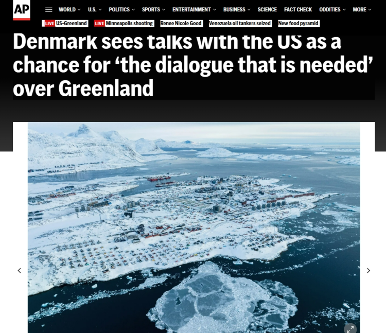 资讯很有聊｜美国对格陵兰岛步步紧逼 是看准了欧洲软弱无力？_fororder_2